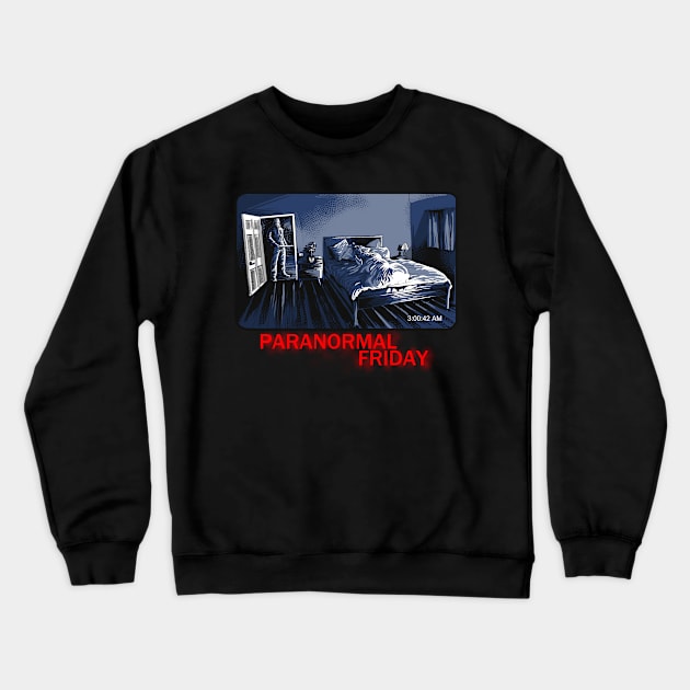 Paranormal Friday Crewneck Sweatshirt by Zascanauta